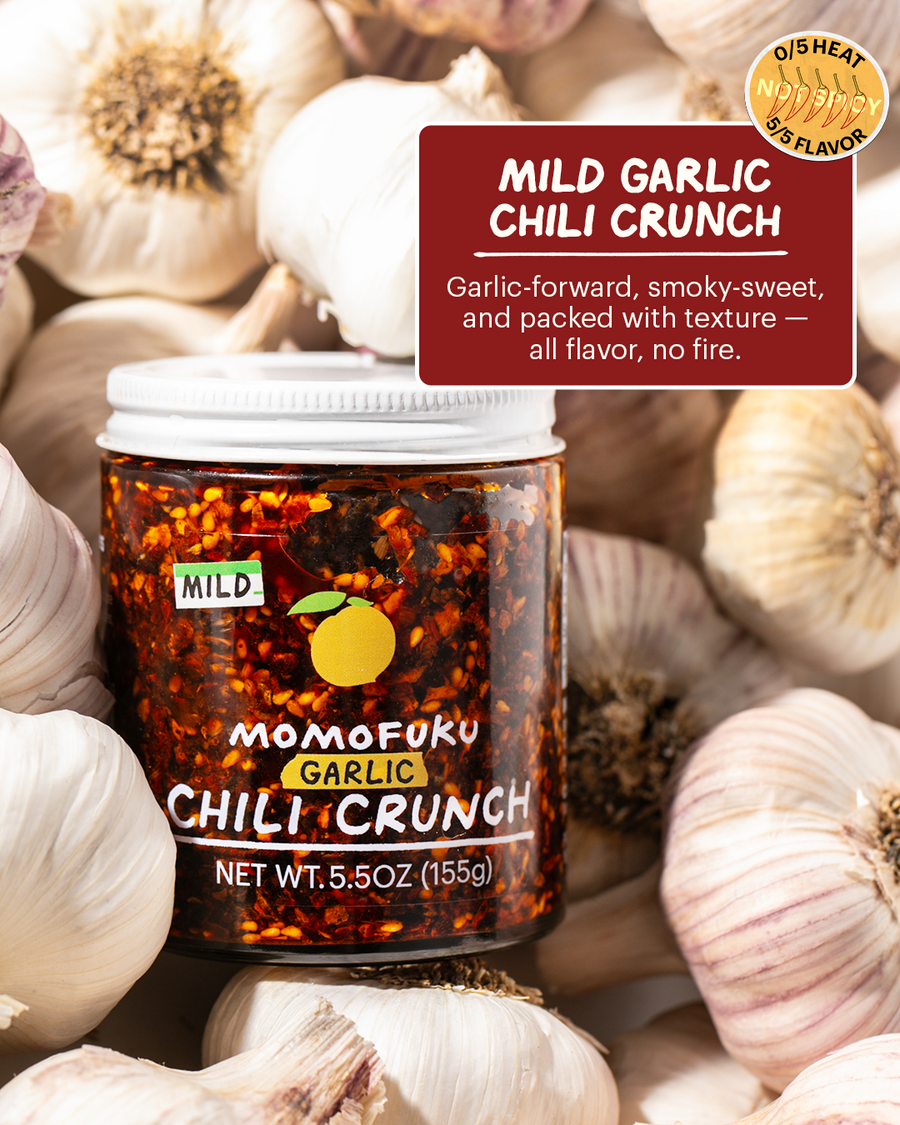 Mild Garlic Chili Crunch F4