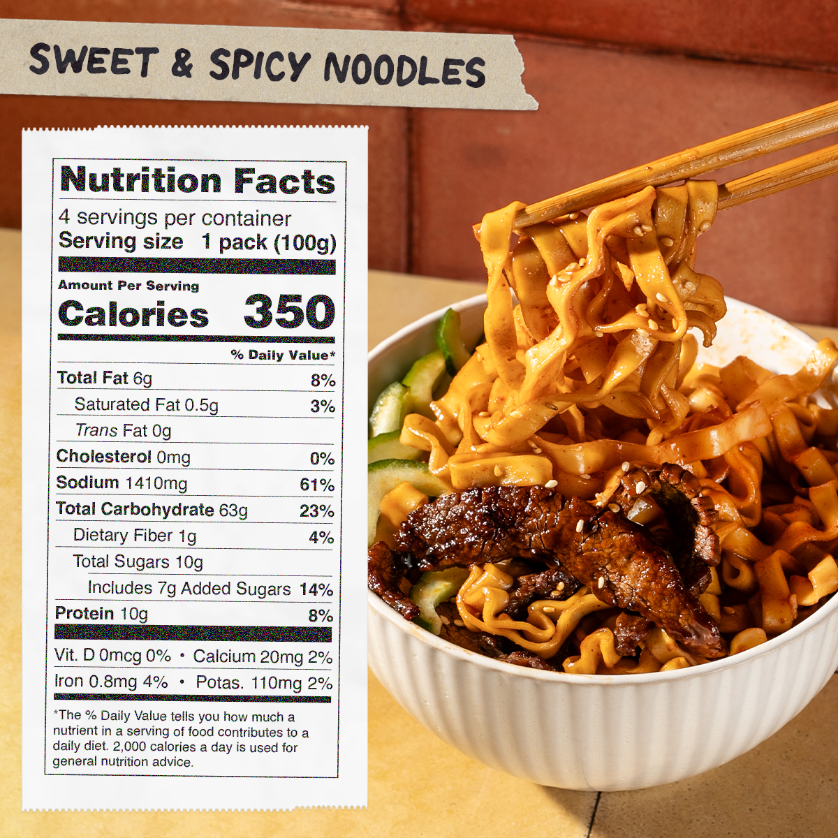 Sweet & Spicy Noodles | 12 Packs